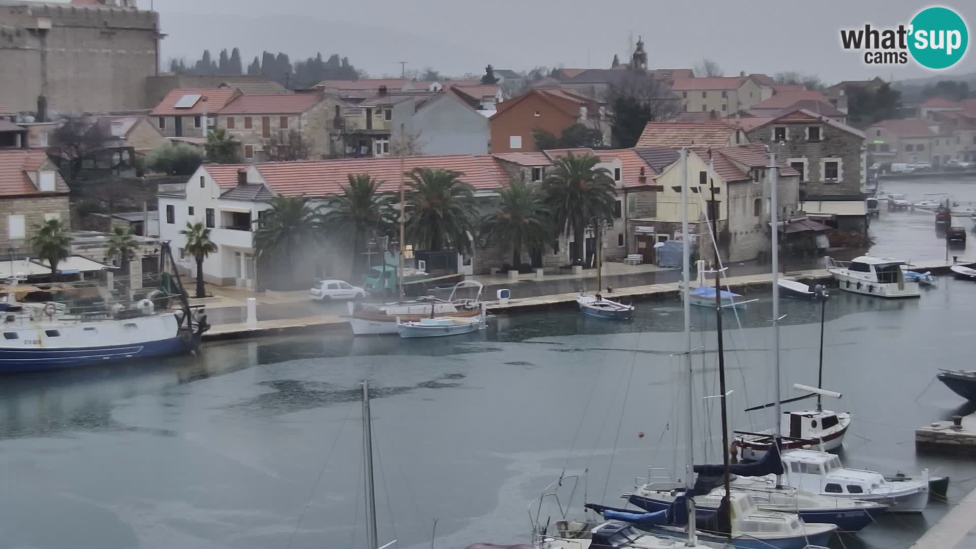 Livecam Vrboska marina | Hvar island | Dalmatia