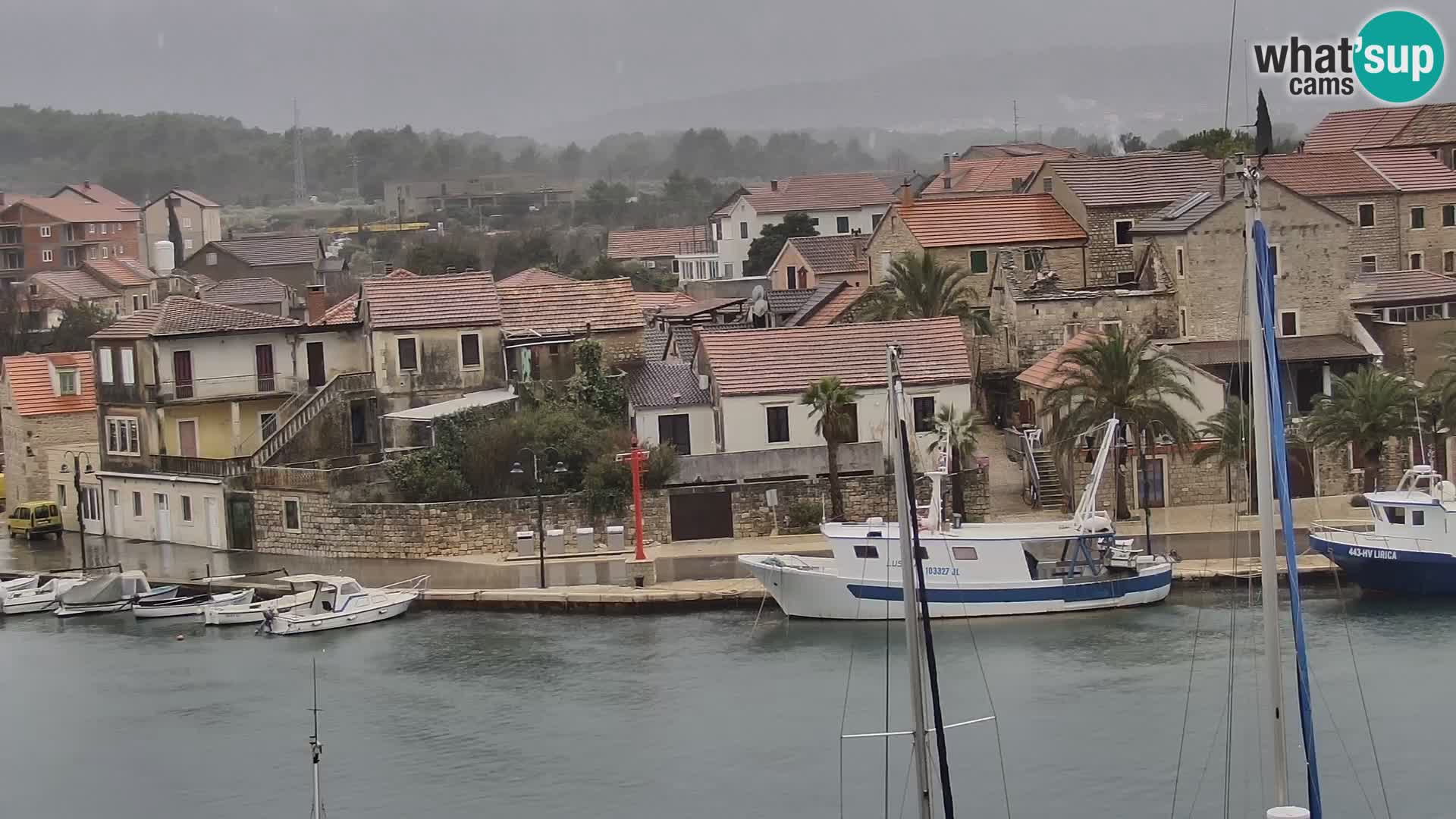 Webcam Hvar Vrboska marina | Dalmazia