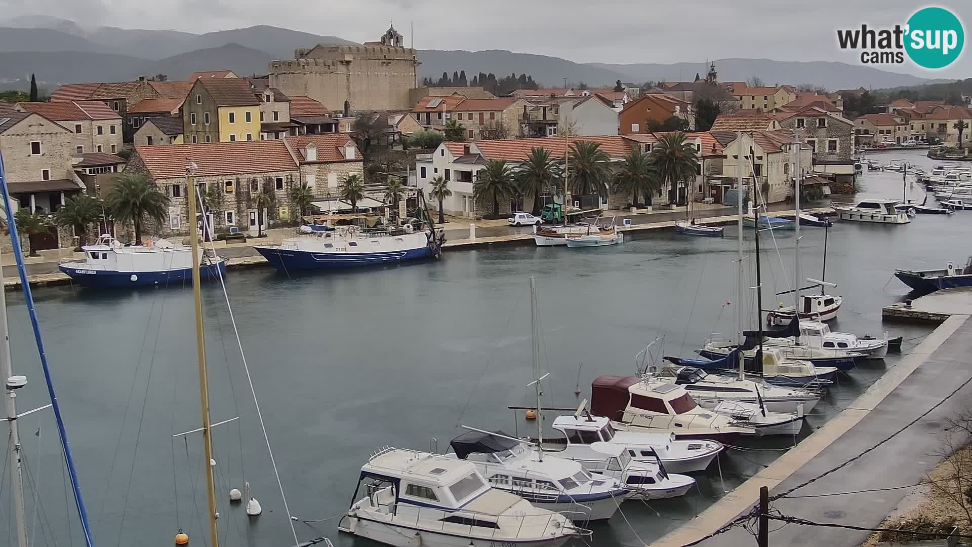 Webcam Hvar Vrboska marina | Dalmazia