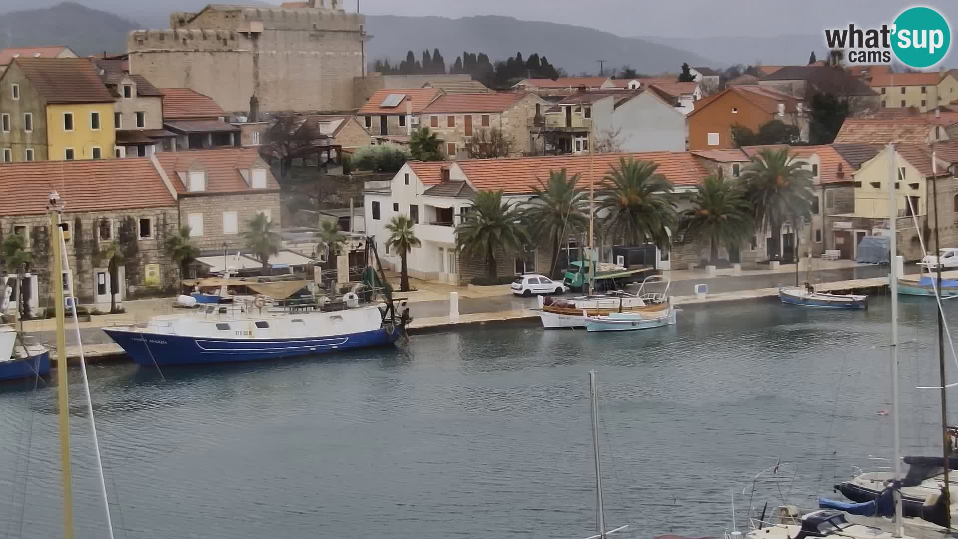 Livecam Vrboska marina | Hvar island | Dalmatia