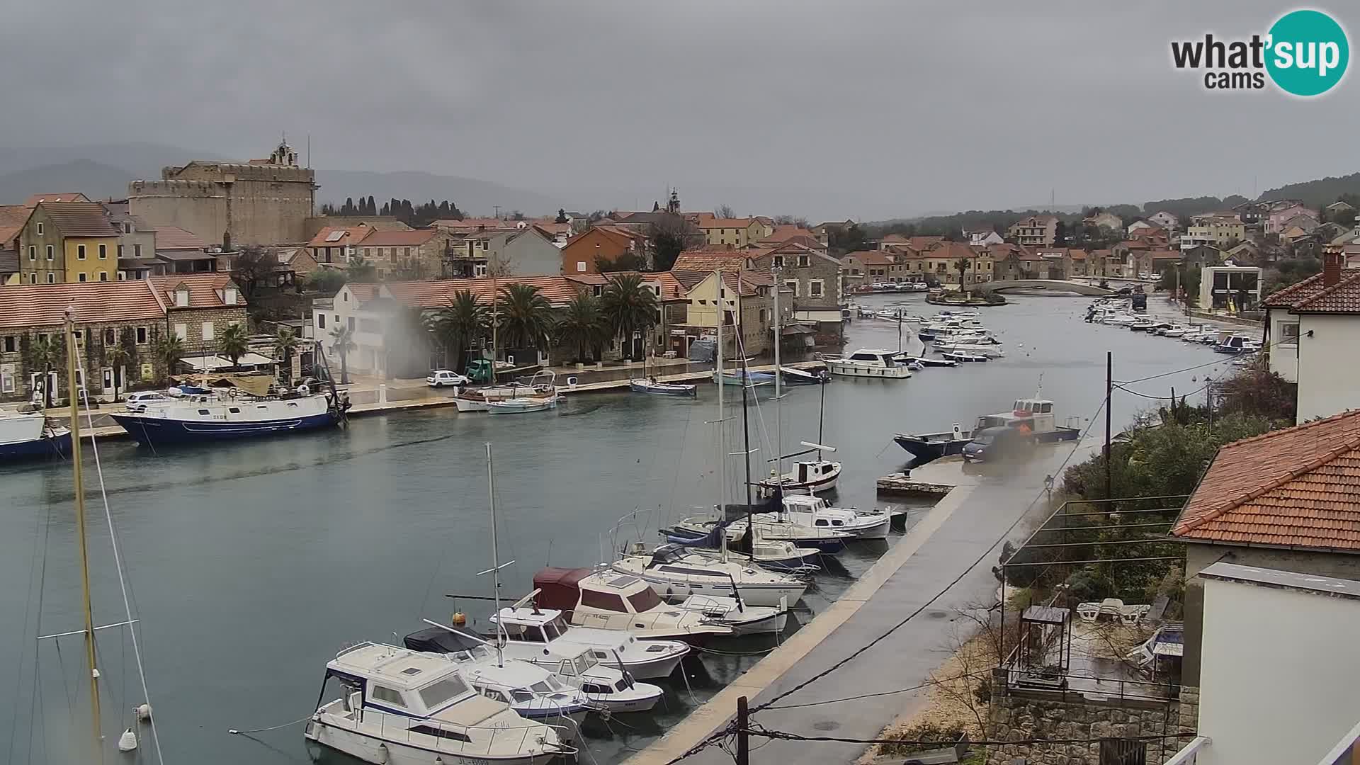 Livecam Vrboska marina | Hvar island | Dalmatia