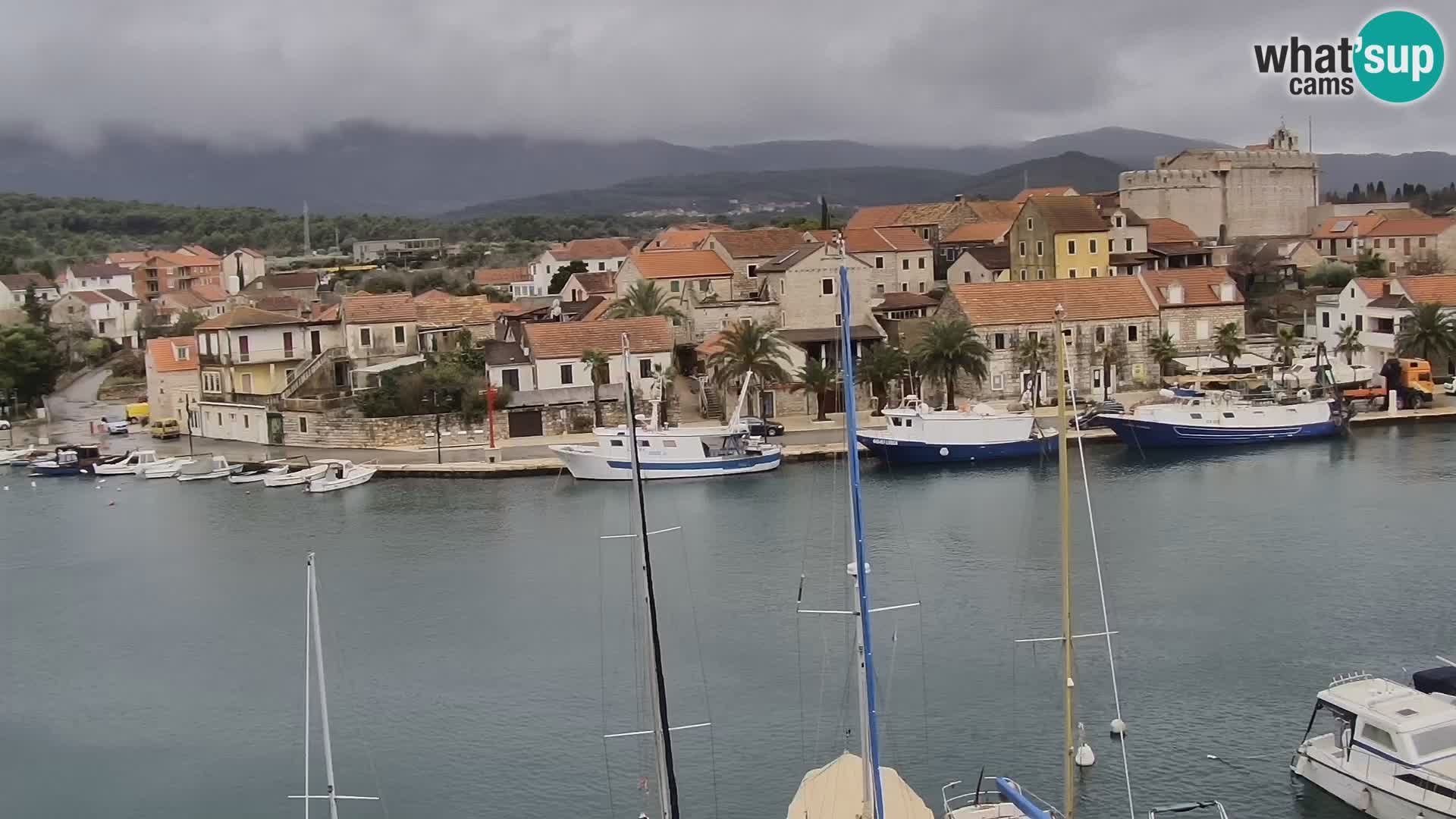 Livecam Hvar Vrboska marina | Île de Hvar | Dalmatia