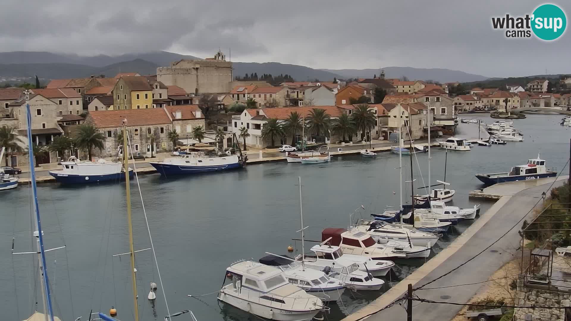 Livecam Hvar Vrboska marina | Île de Hvar | Dalmatia