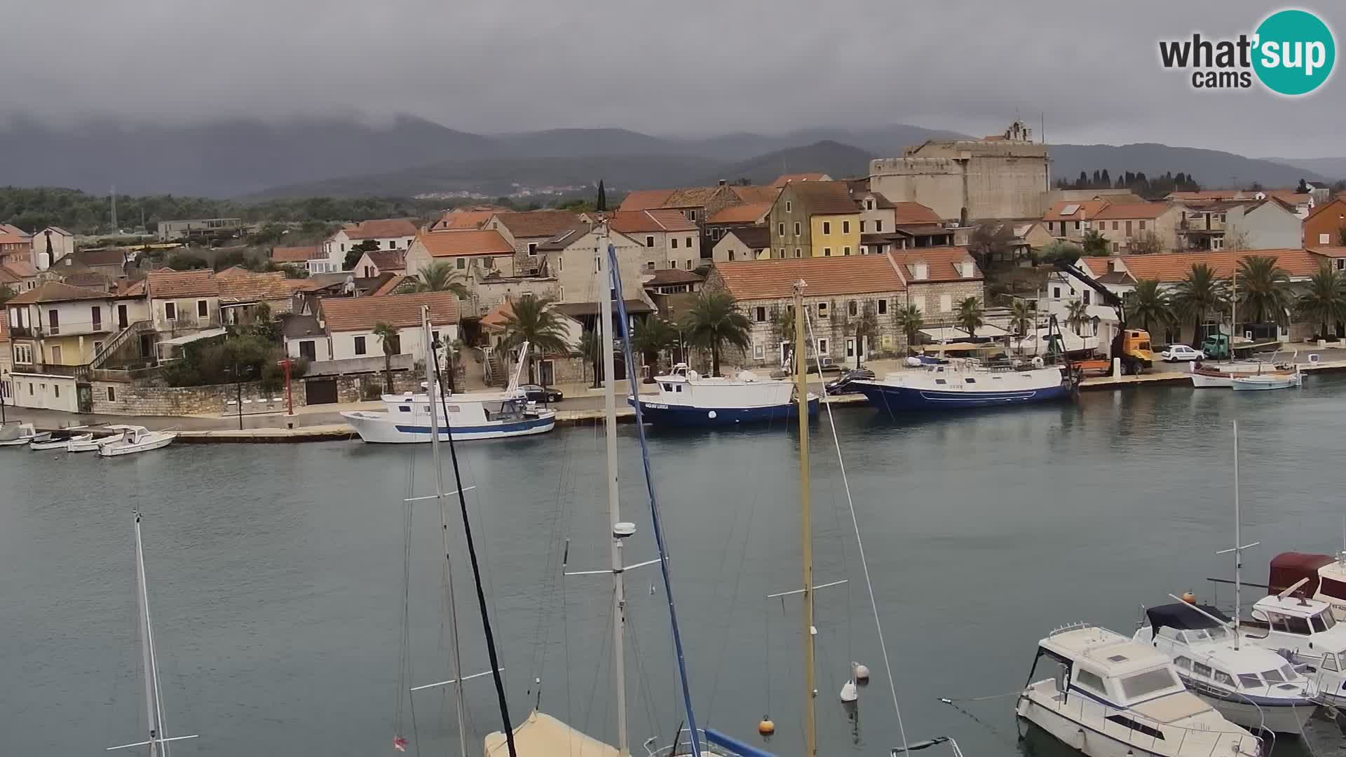 Livecam Vrboska marina | Hvar island | Dalmatia