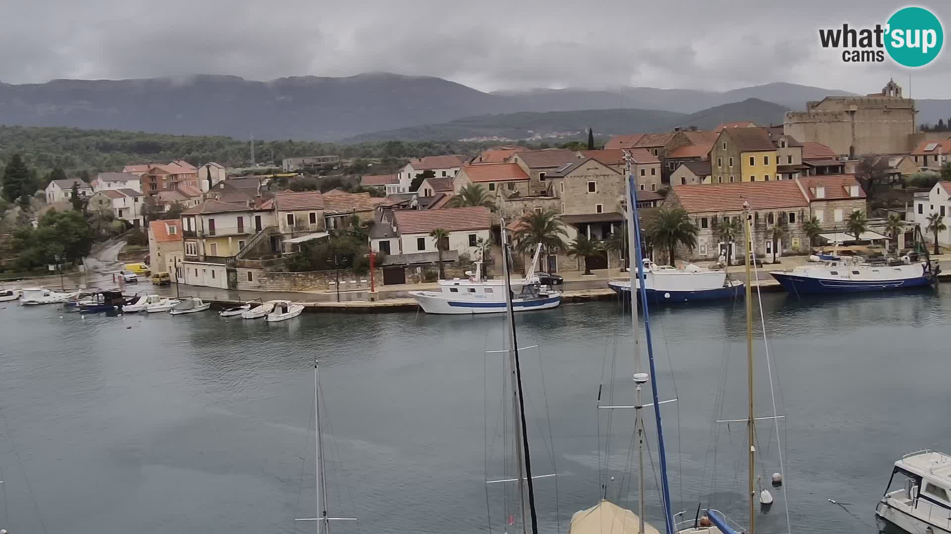 Livecam Hvar Vrboska marina | Île de Hvar | Dalmatia