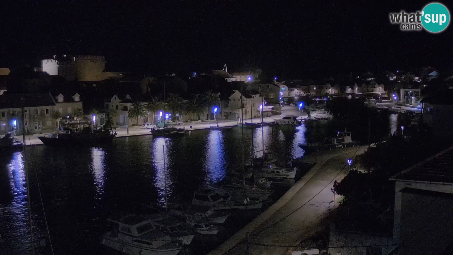 Livecam Hvar Vrboska marina | Île de Hvar | Dalmatia