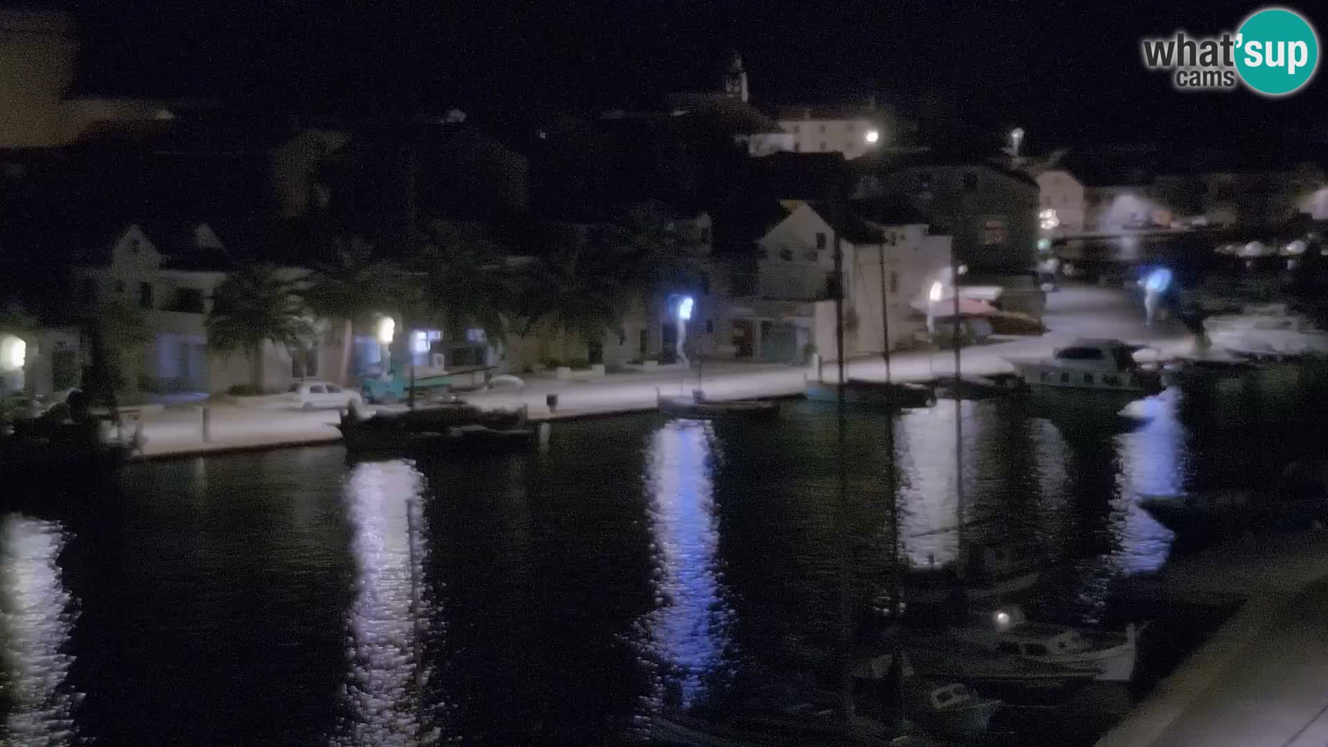 Livecam Hvar Vrboska marina | Île de Hvar | Dalmatia