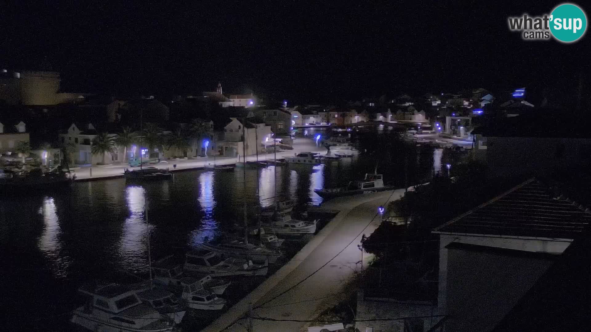 Webcam Vrboska marina | Hvar Insel | Dalmatien