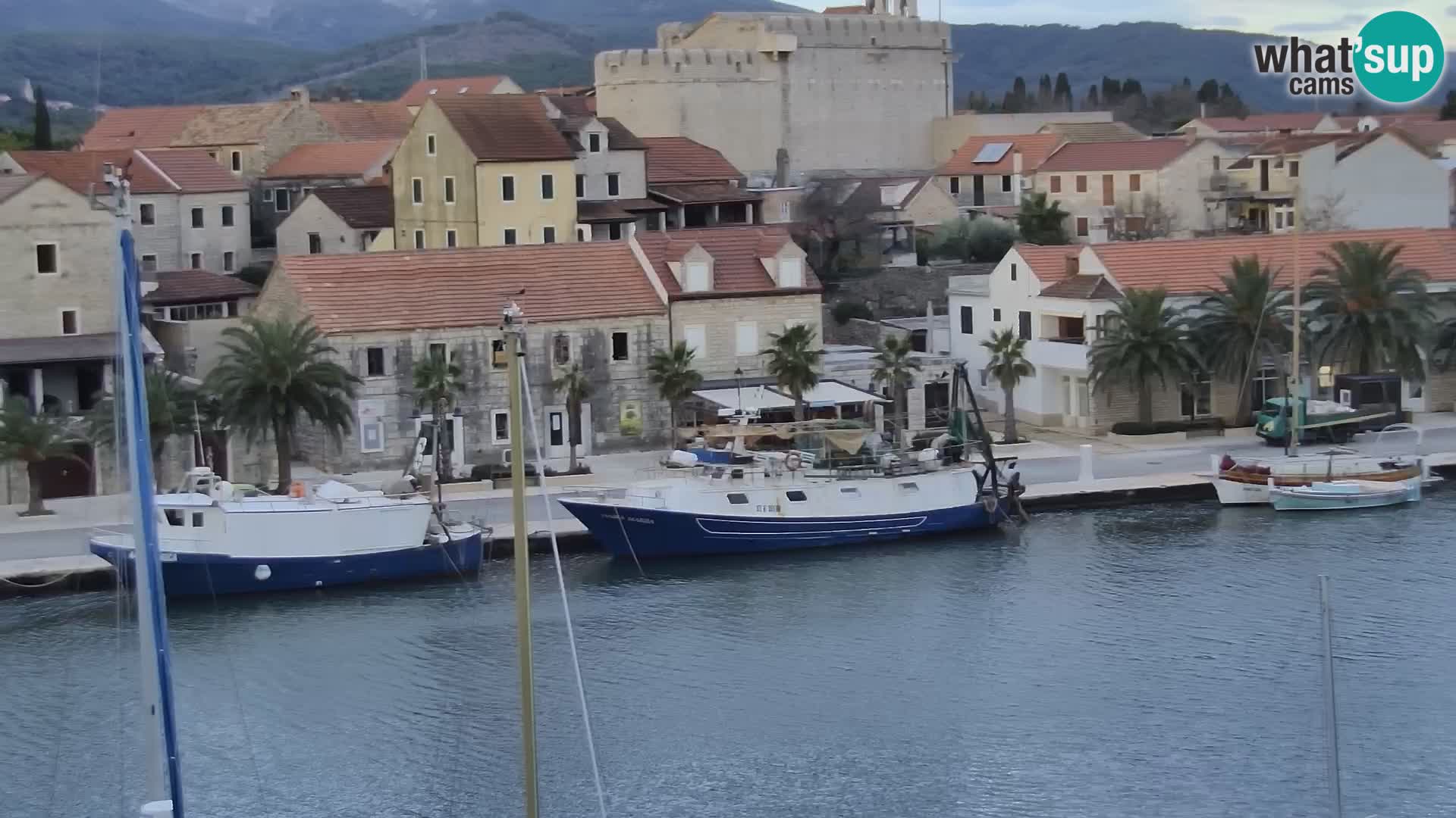 Livecam Hvar Vrboska marina | Île de Hvar | Dalmatia