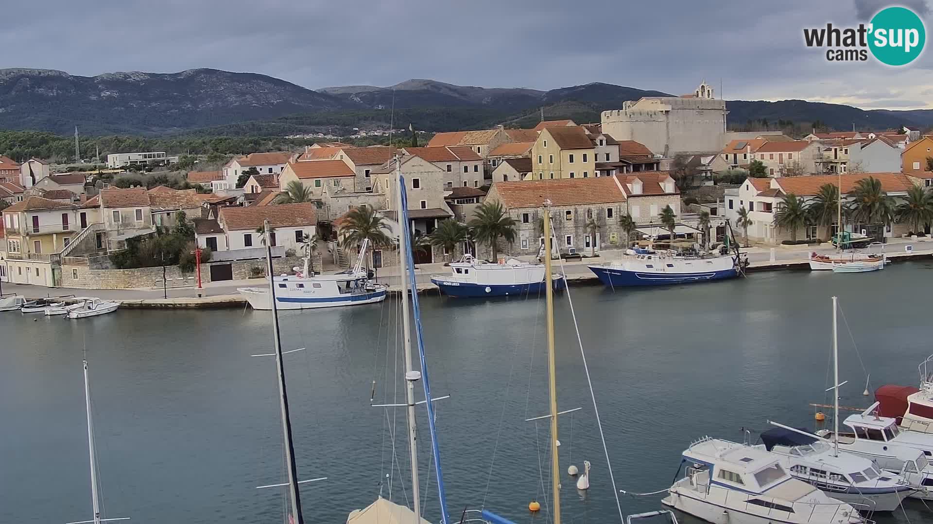 Livecam Vrboska marina | Hvar island | Dalmatia