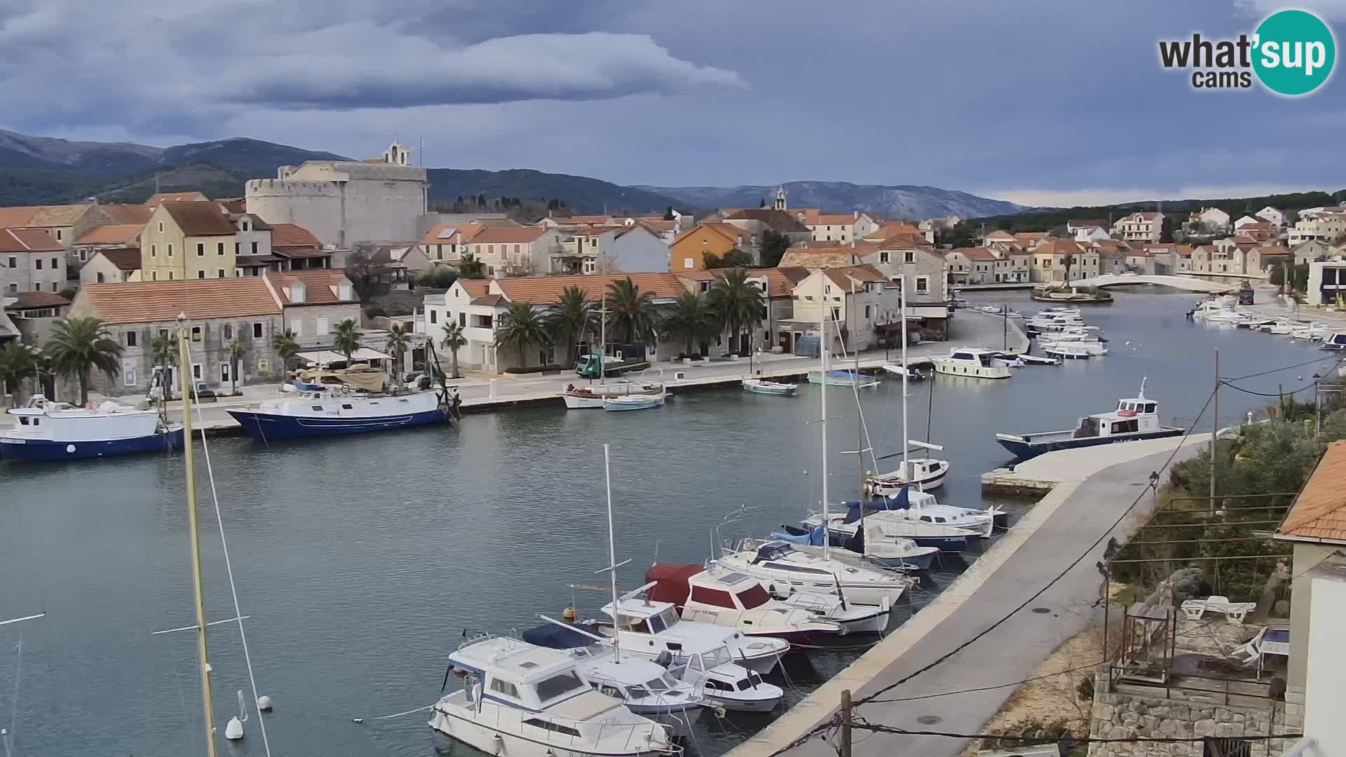 Webcam Hvar Vrboska marina | Dalmazia