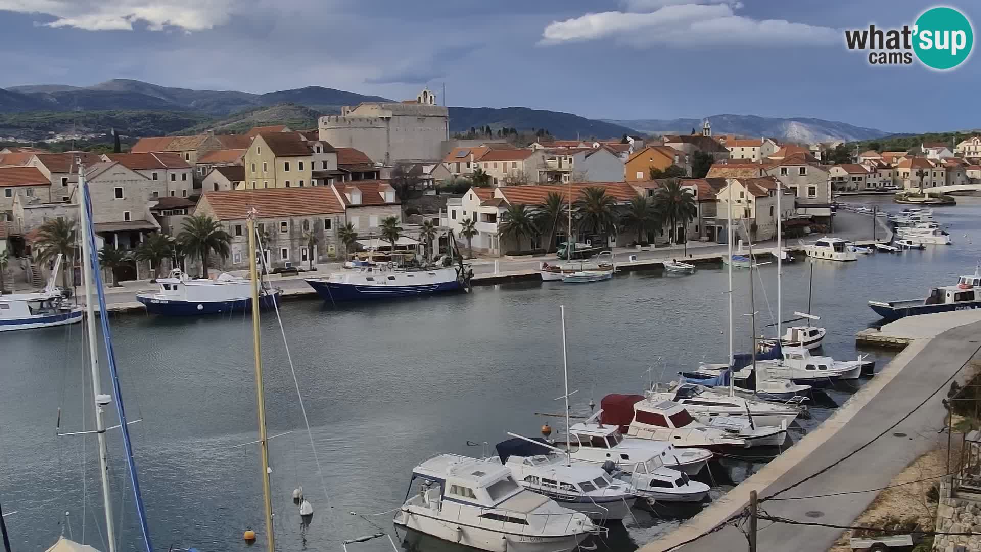 Webcam Hvar Vrboska marina | Dalmazia