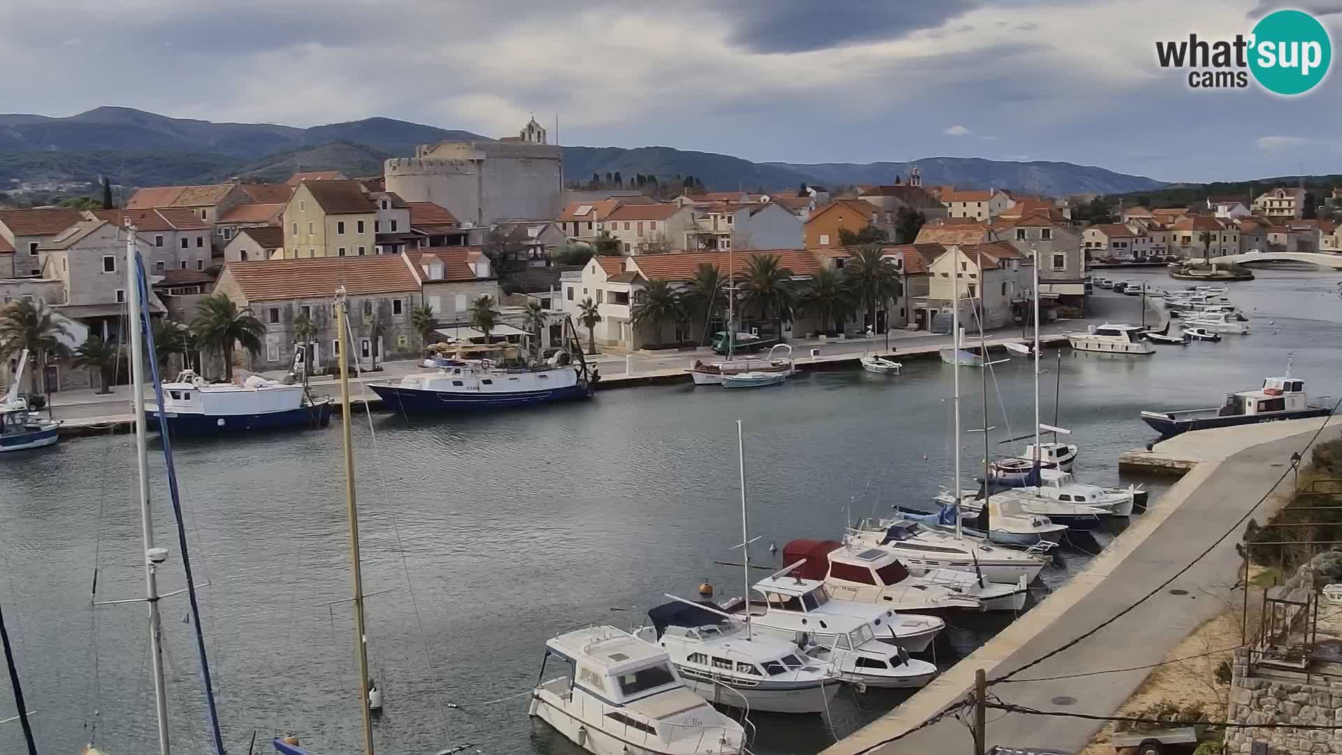 Webcam Hvar Vrboska marina | Dalmazia