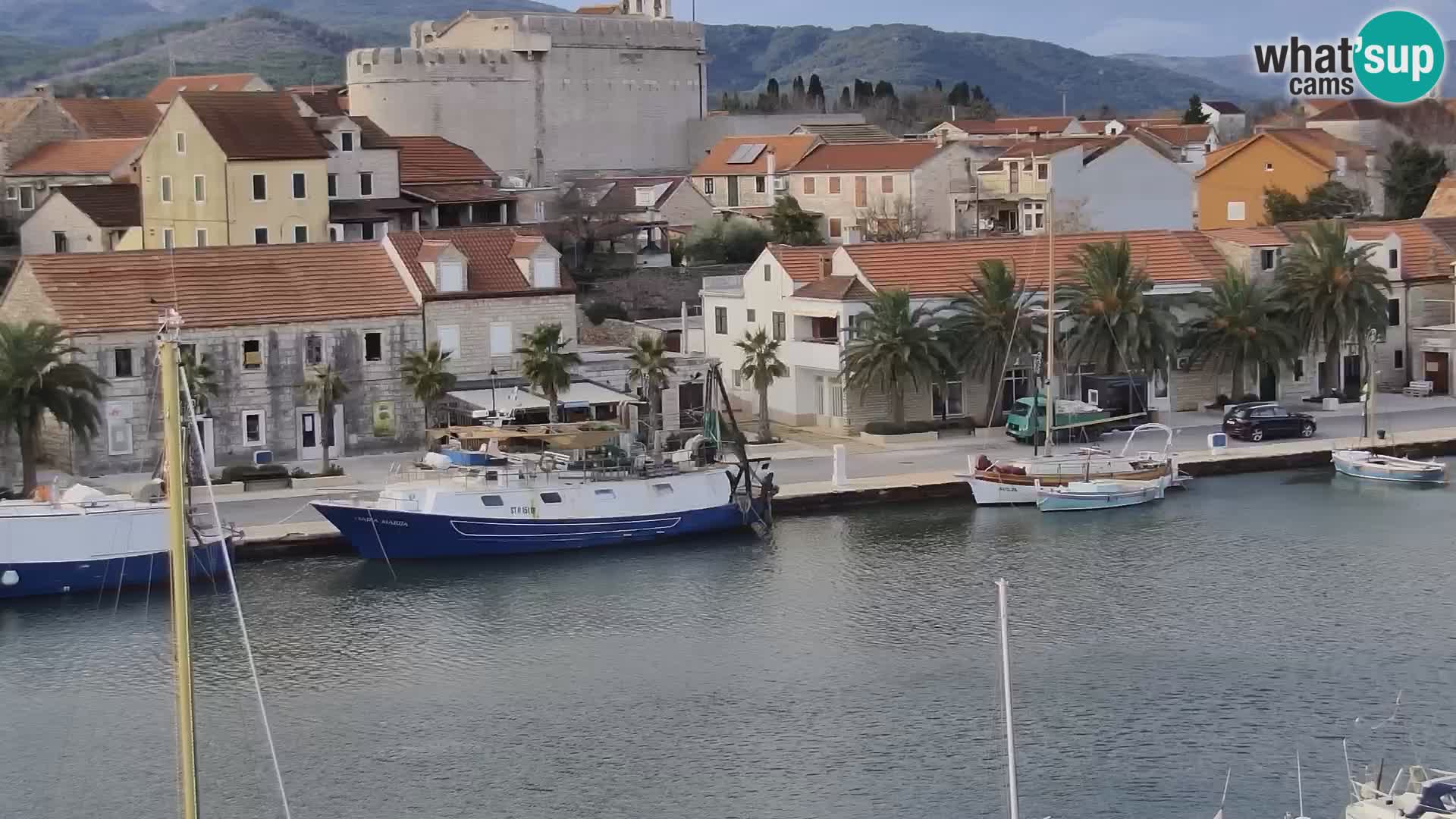 Webcam Hvar Vrboska marina | Dalmazia