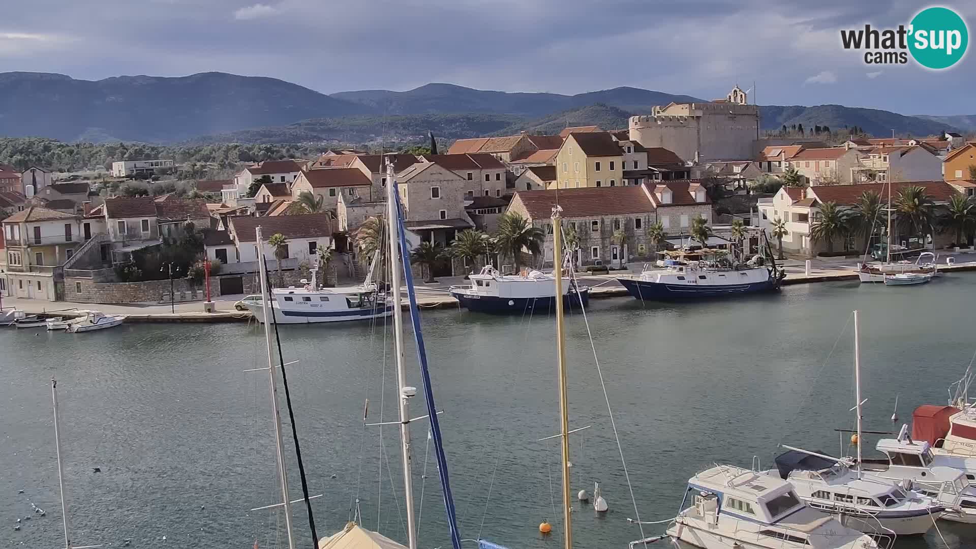 Webcam Hvar Vrboska marina | Dalmazia