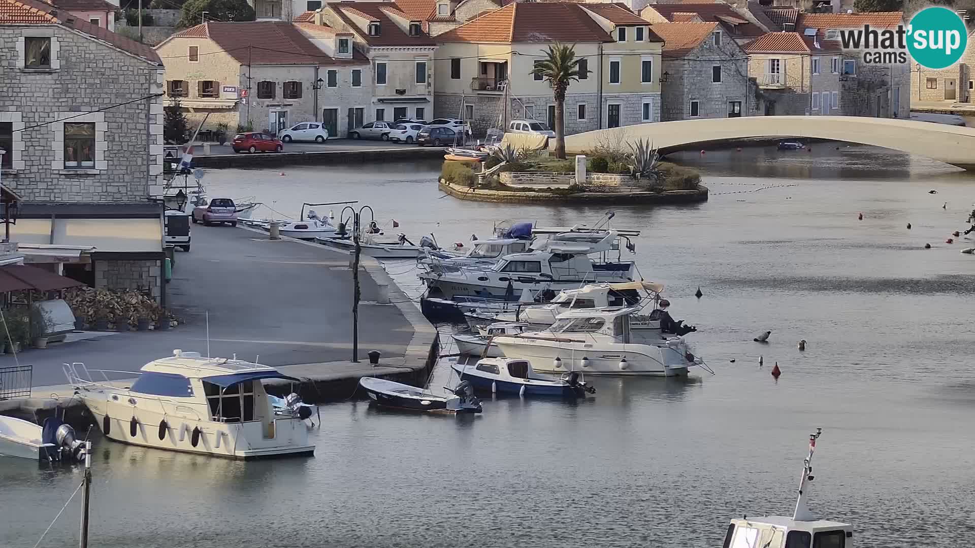 Webcam Vrboska marina | Hvar Insel | Dalmatien