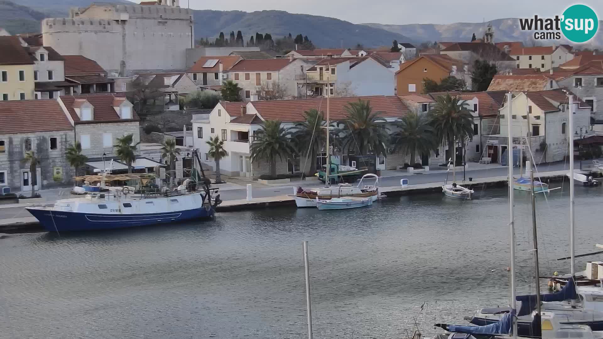 Webcam Hvar Vrboska marina | Dalmazia