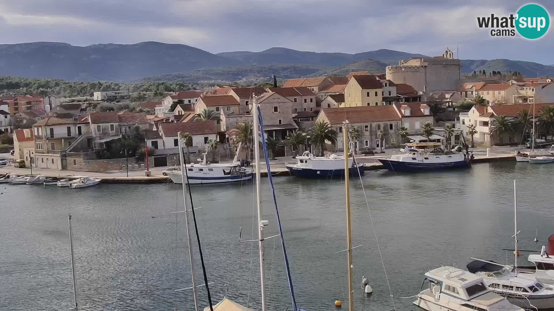 Webcam Hvar Vrboska marina | Dalmazia