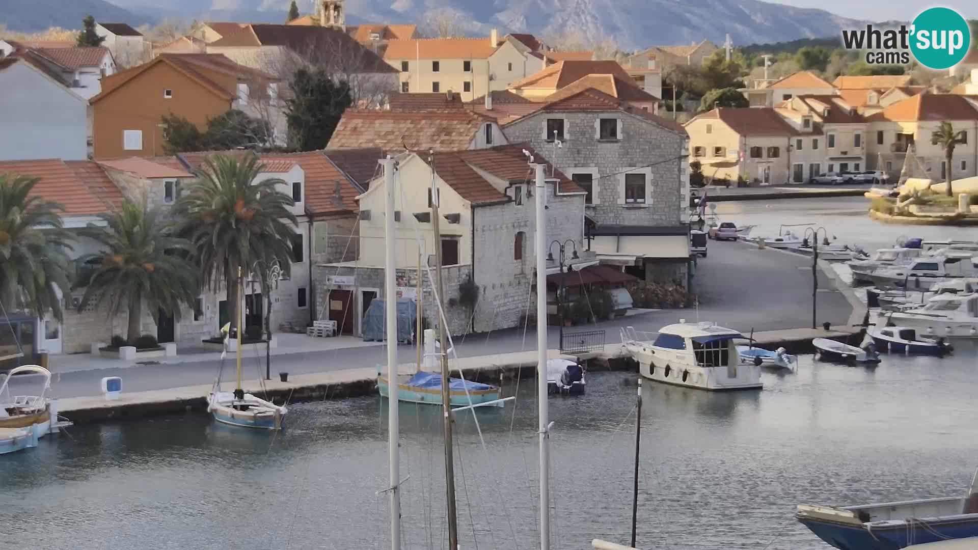 Livecam Vrboska marina | Hvar island | Dalmatia