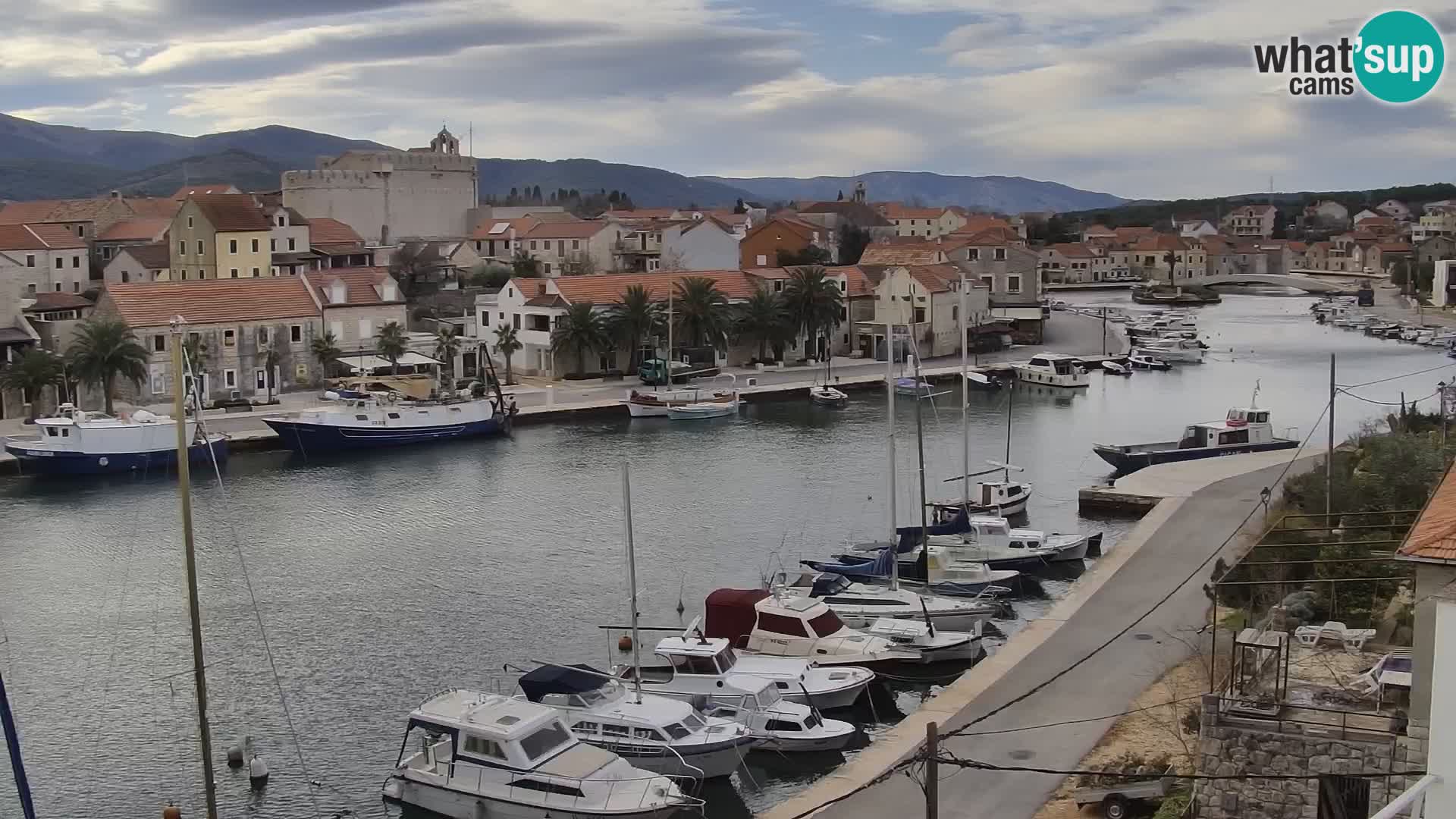 Livecam Vrboska marina | Hvar island | Dalmatia