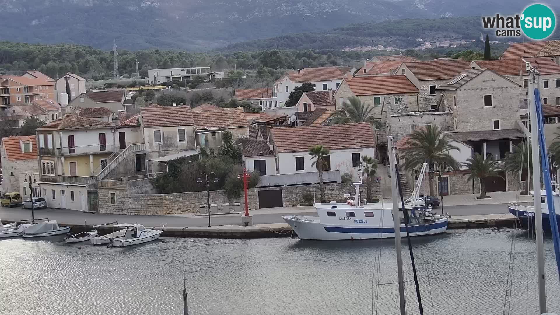 Livecam Vrboska marina | Hvar island | Dalmatia