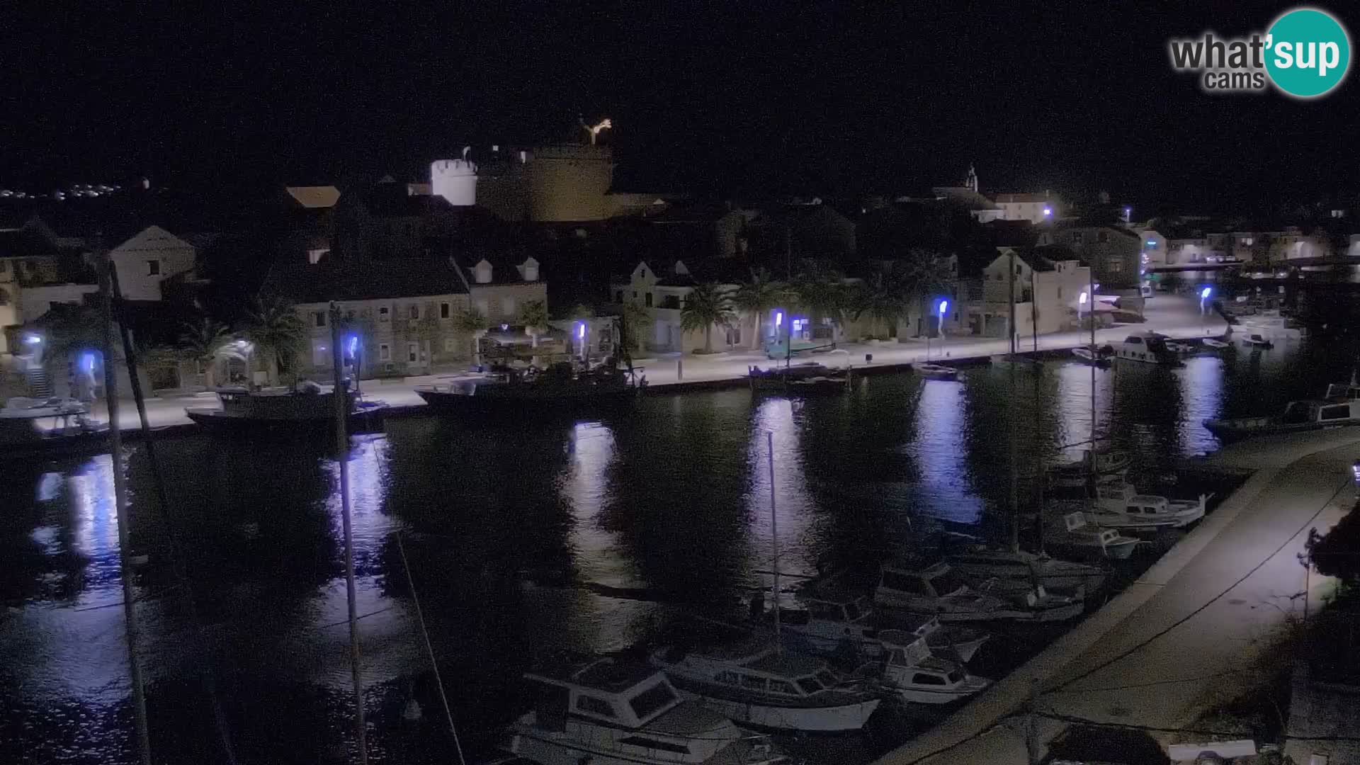 Livecam Vrboska marina | Hvar island | Dalmatia