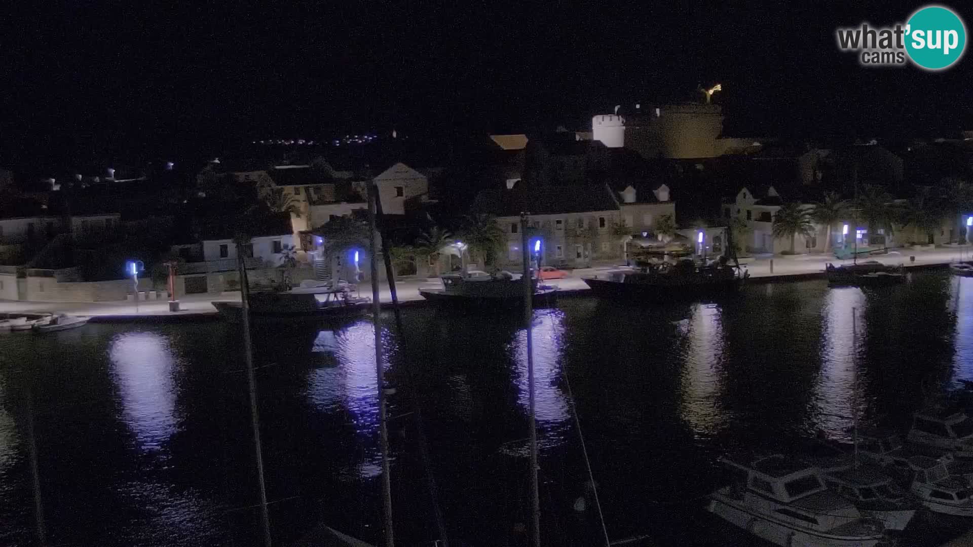 Livecam Hvar Vrboska marina | Île de Hvar | Dalmatia