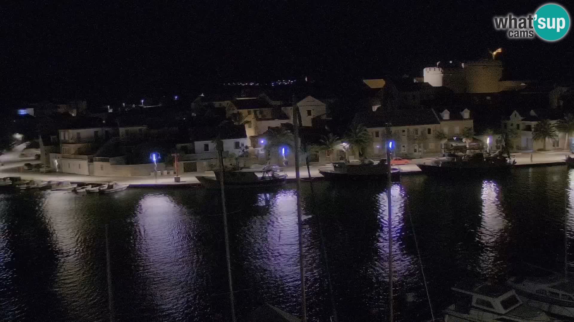 Livecam Hvar Vrboska marina | Île de Hvar | Dalmatia