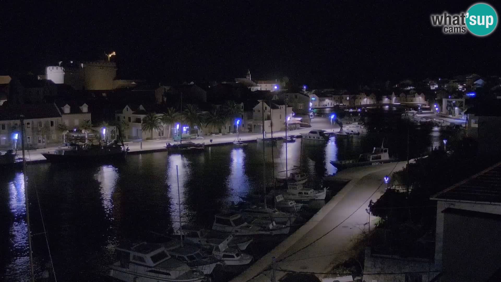 Webcam Vrboska marina | Hvar Insel | Dalmatien