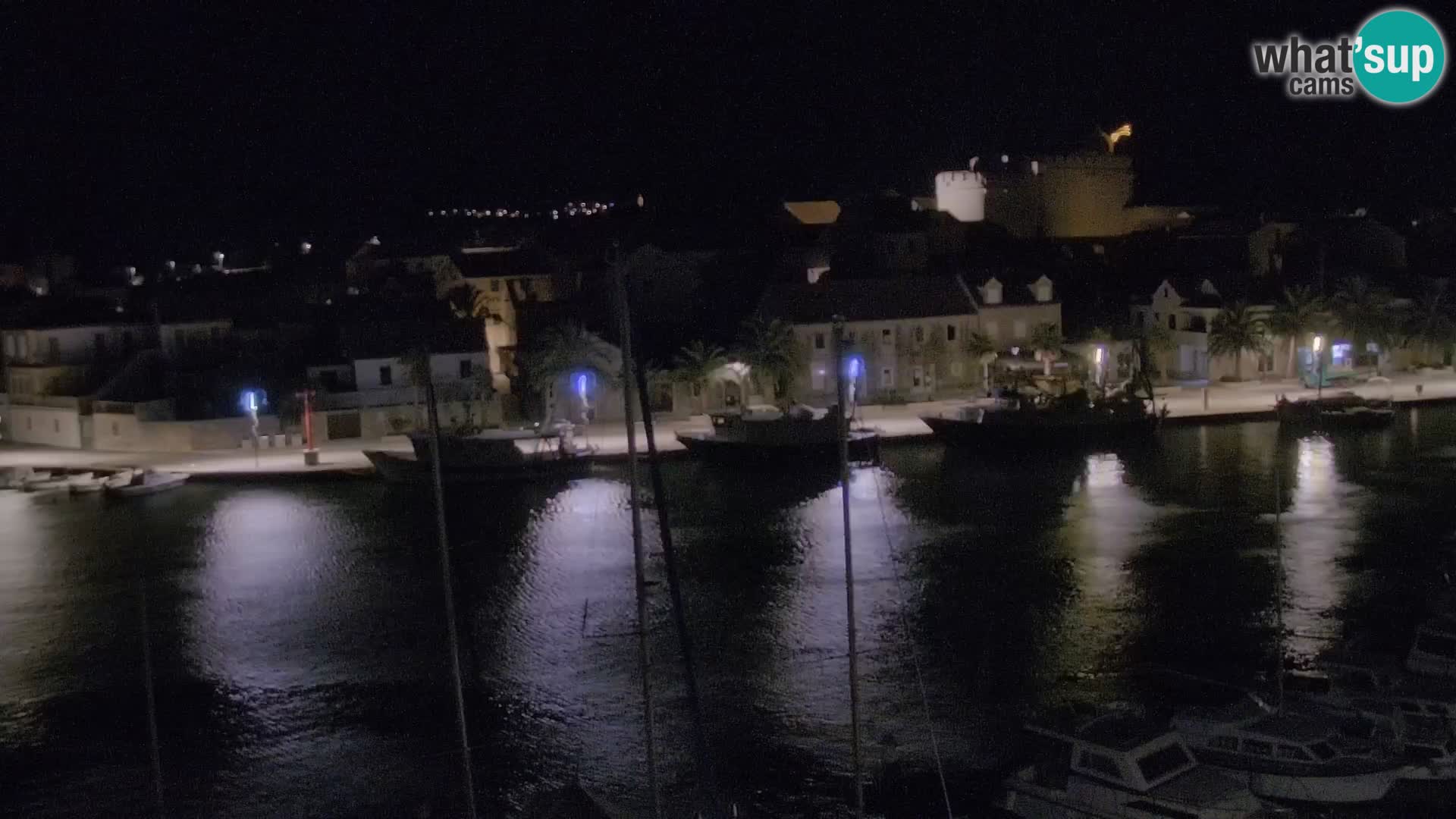 Livecam Hvar Vrboska marina | Île de Hvar | Dalmatia