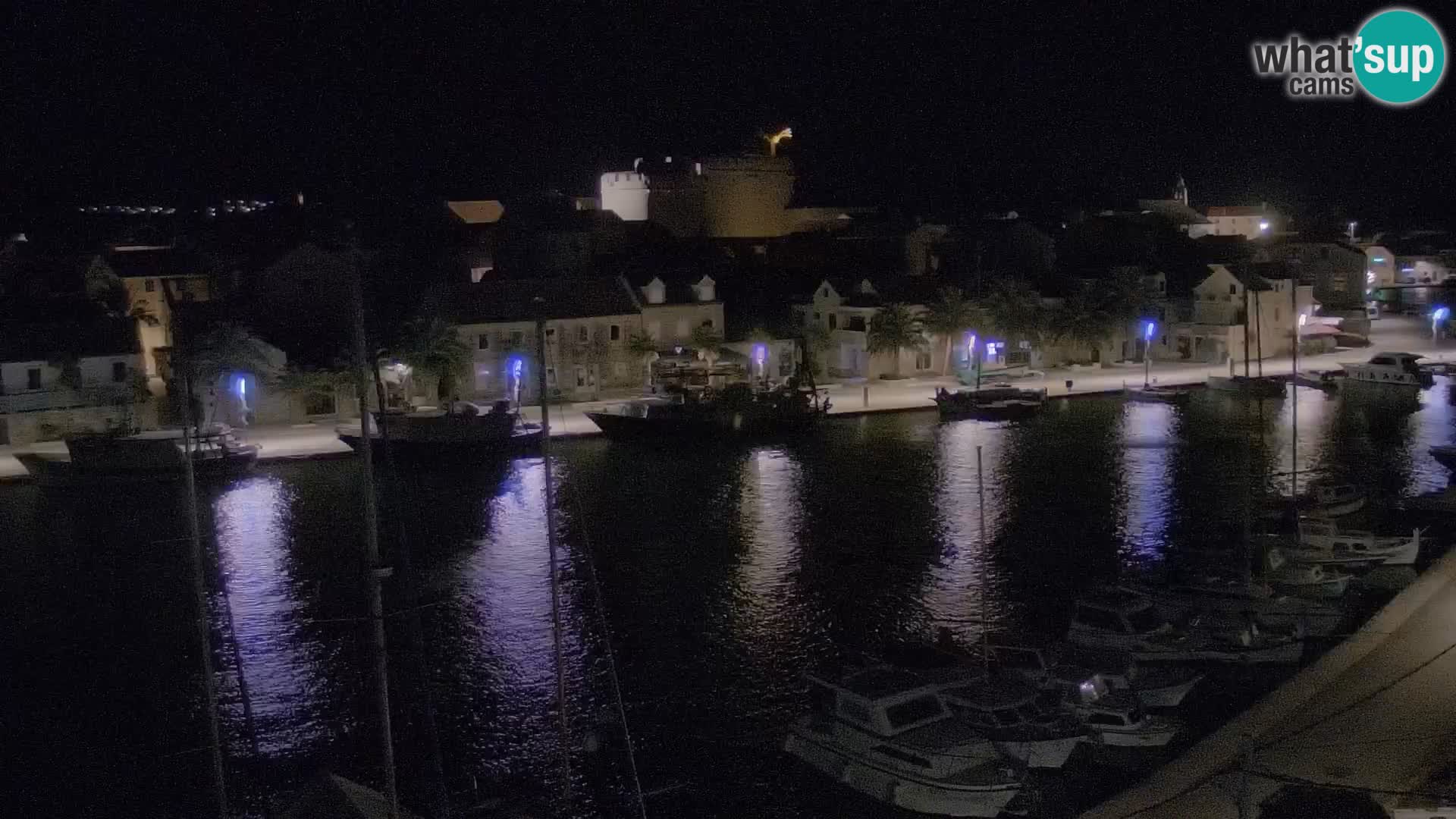 Webcam Vrboska marina | Hvar Insel | Dalmatien