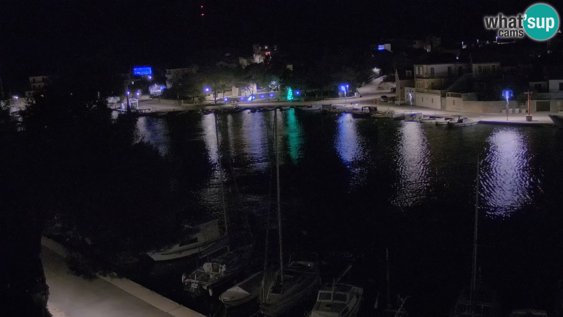 Livecam Hvar Vrboska marina | Île de Hvar | Dalmatia