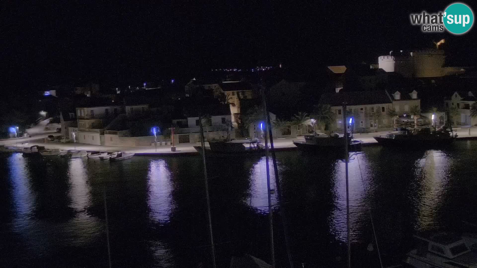 Livecam Hvar Vrboska marina | Île de Hvar | Dalmatia