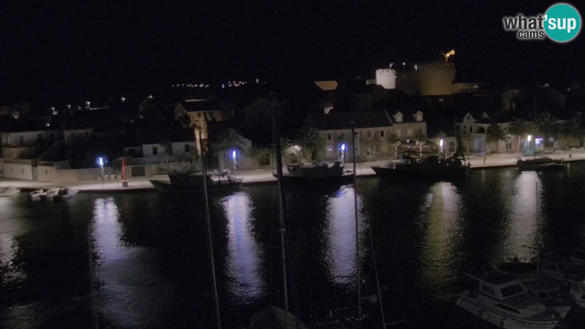 Webcam Vrboska marina | Hvar Insel | Dalmatien