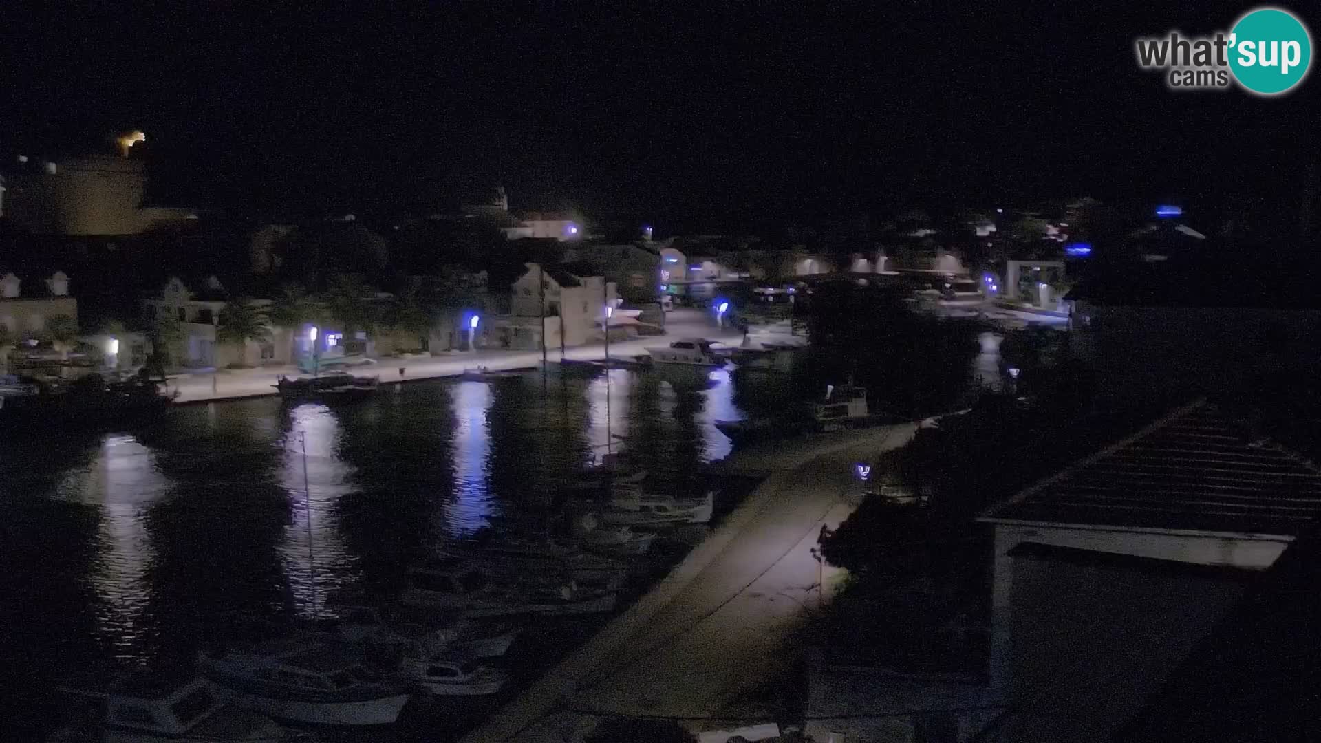 Livecam Vrboska marina | Hvar island | Dalmatia