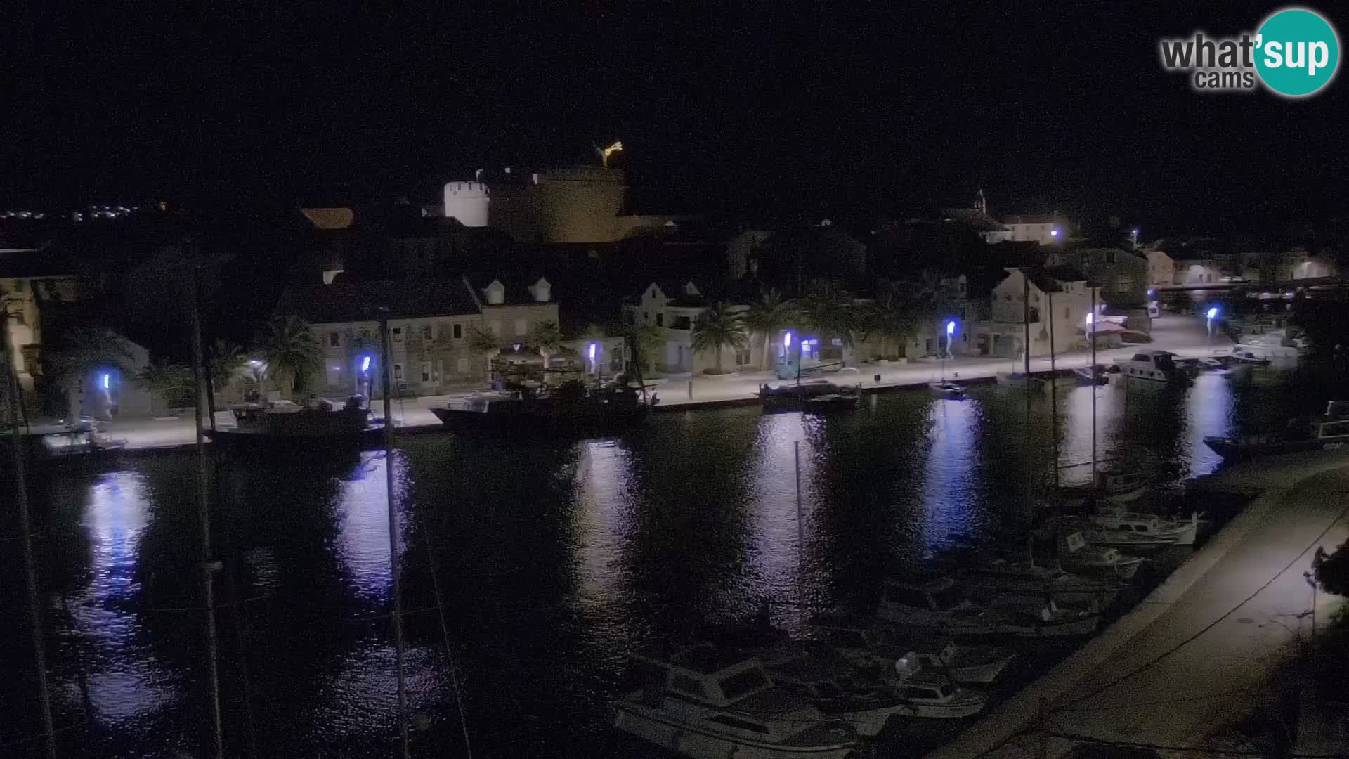 Livecam Hvar Vrboska marina | Île de Hvar | Dalmatia