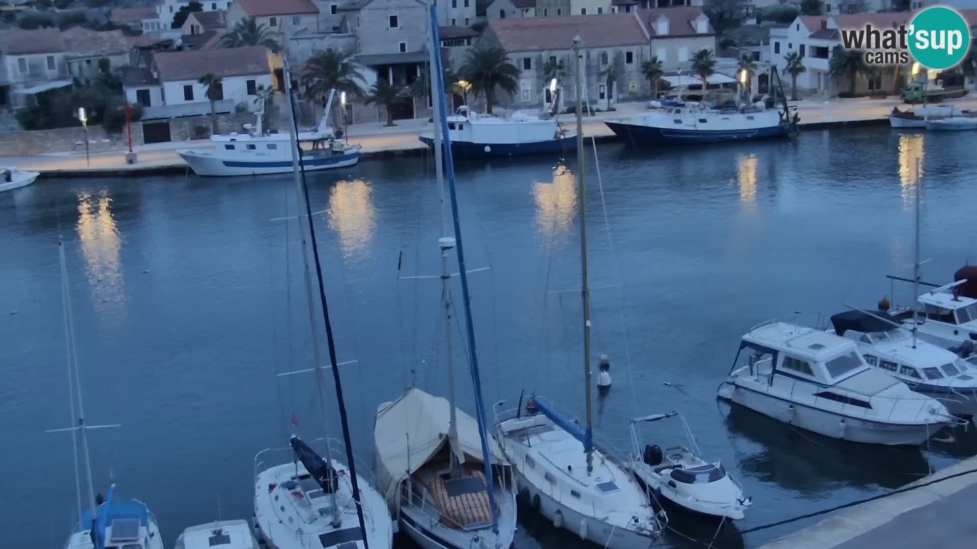 Livecam Hvar Vrboska marina | Île de Hvar | Dalmatia