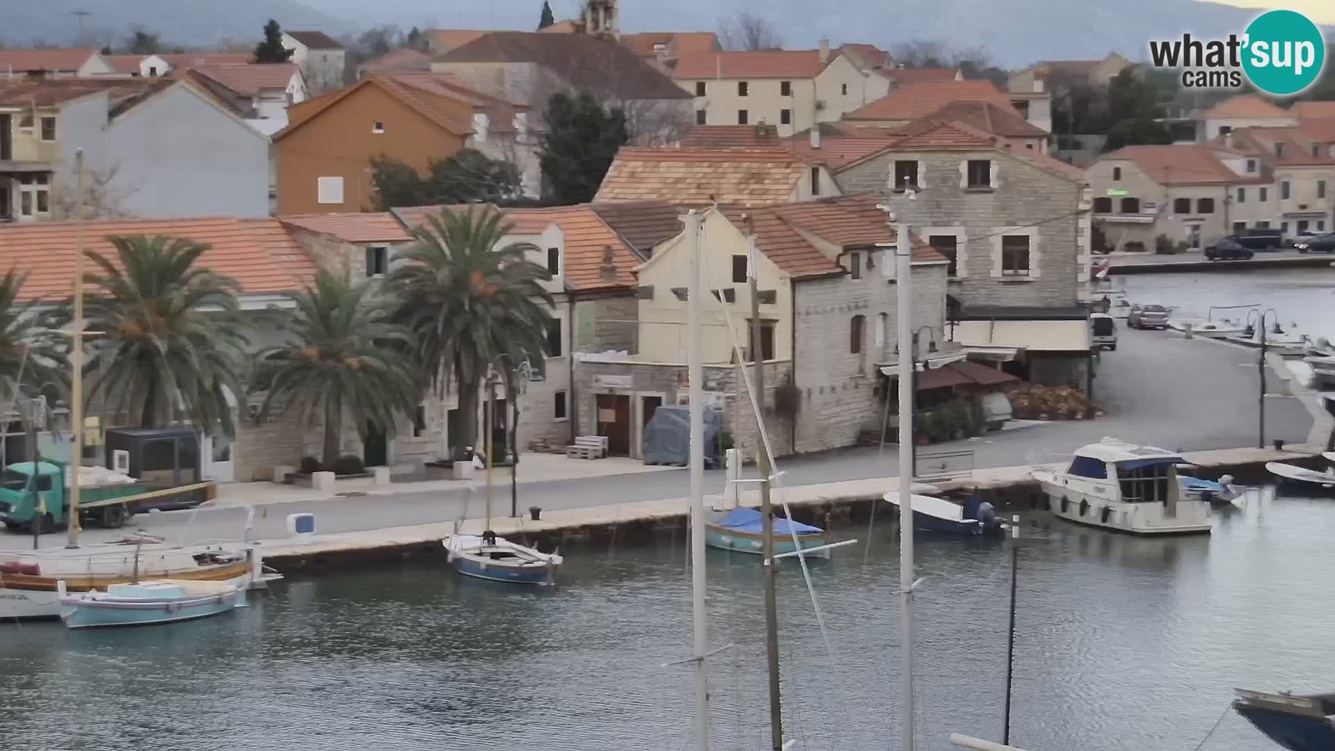 Livecam Vrboska marina | Hvar island | Dalmatia