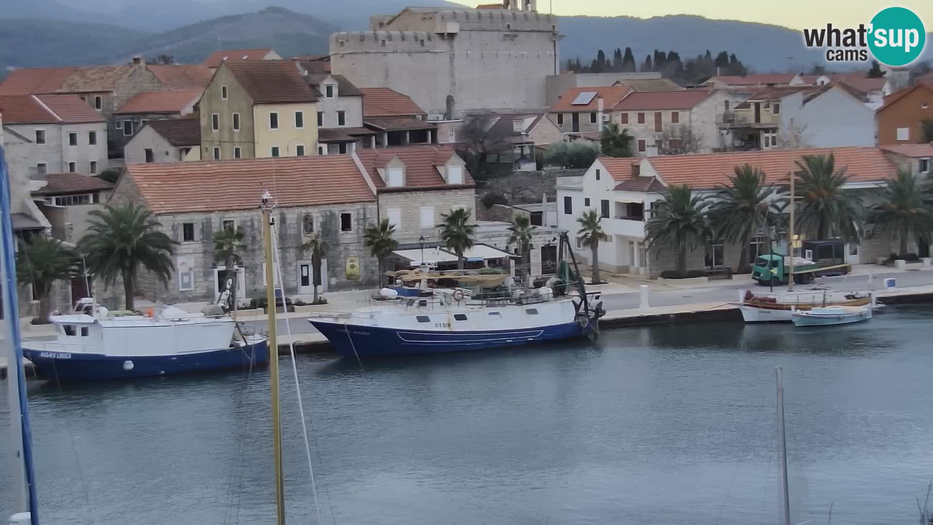 Livecam Hvar Vrboska marina | Île de Hvar | Dalmatia