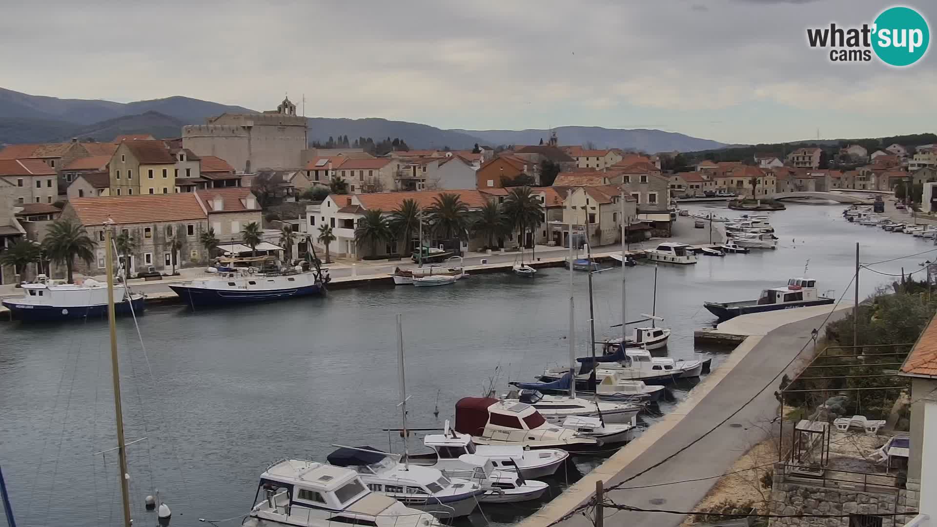 Livecam Vrboska marina | Hvar island | Dalmatia