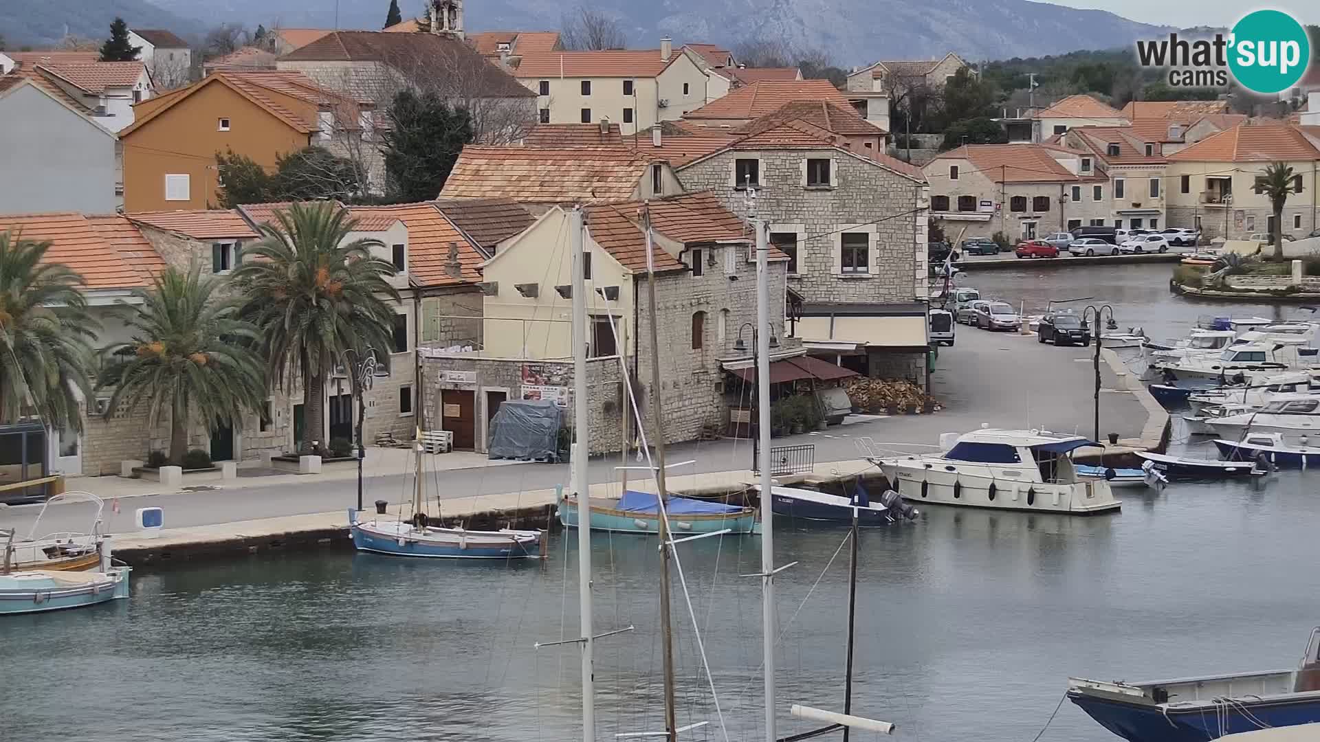 Livecam Vrboska marina | Hvar island | Dalmatia