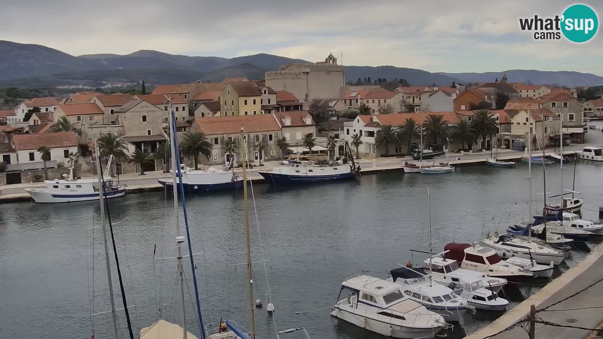 Livecam Vrboska marina | Hvar island | Dalmatia