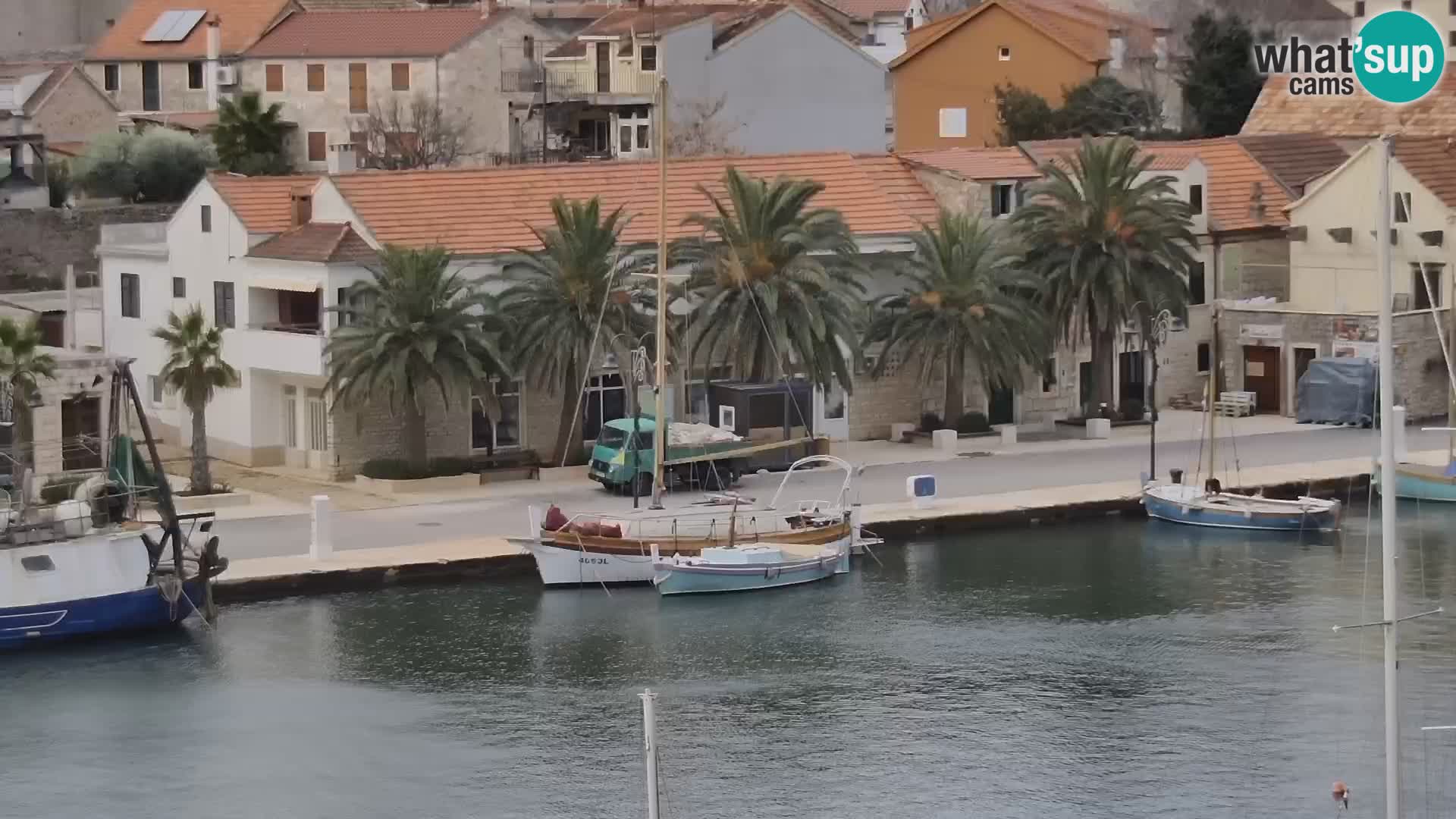 Livecam Vrboska marina | Hvar island | Dalmatia