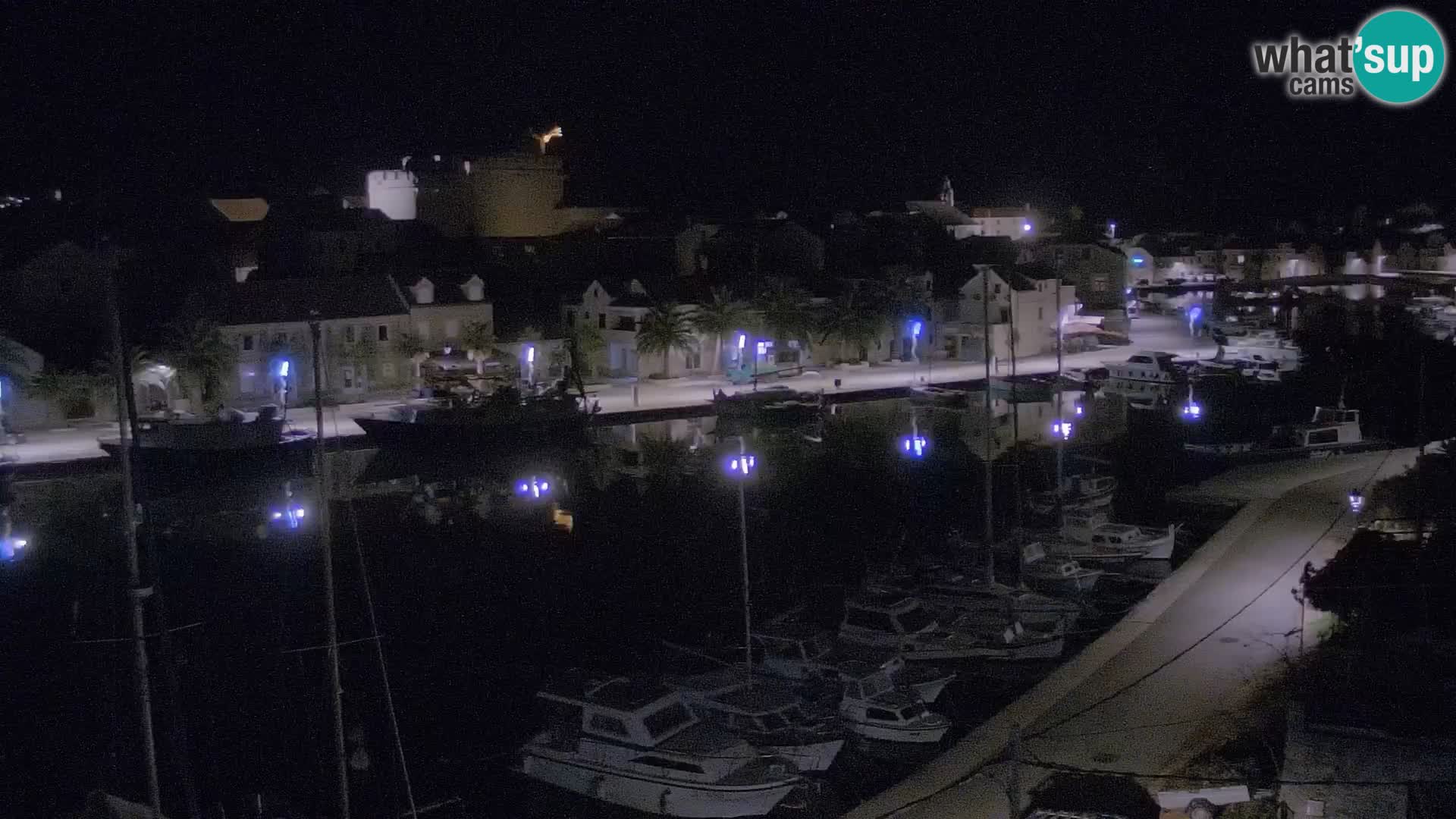 Livecam Hvar Vrboska marina | Île de Hvar | Dalmatia