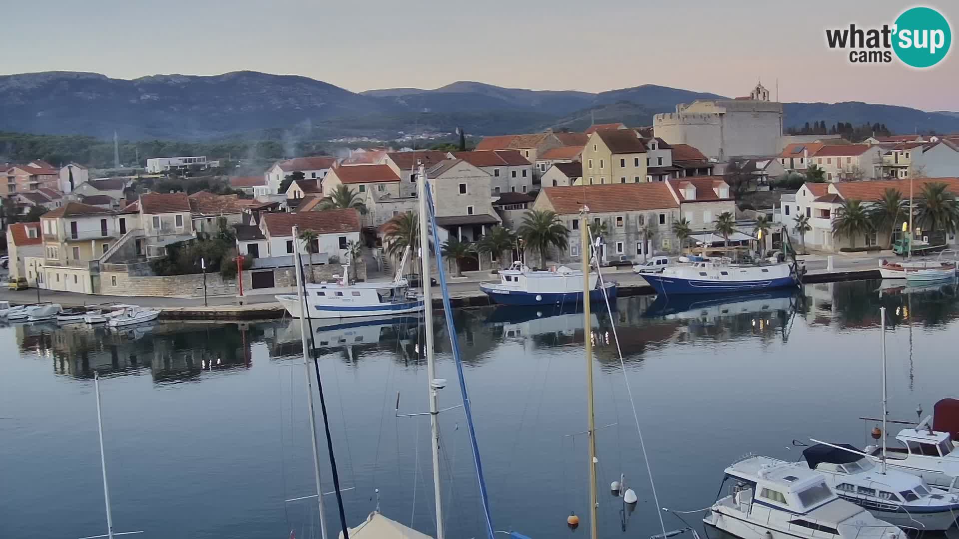 Livecam Vrboska marina | Hvar island | Dalmatia