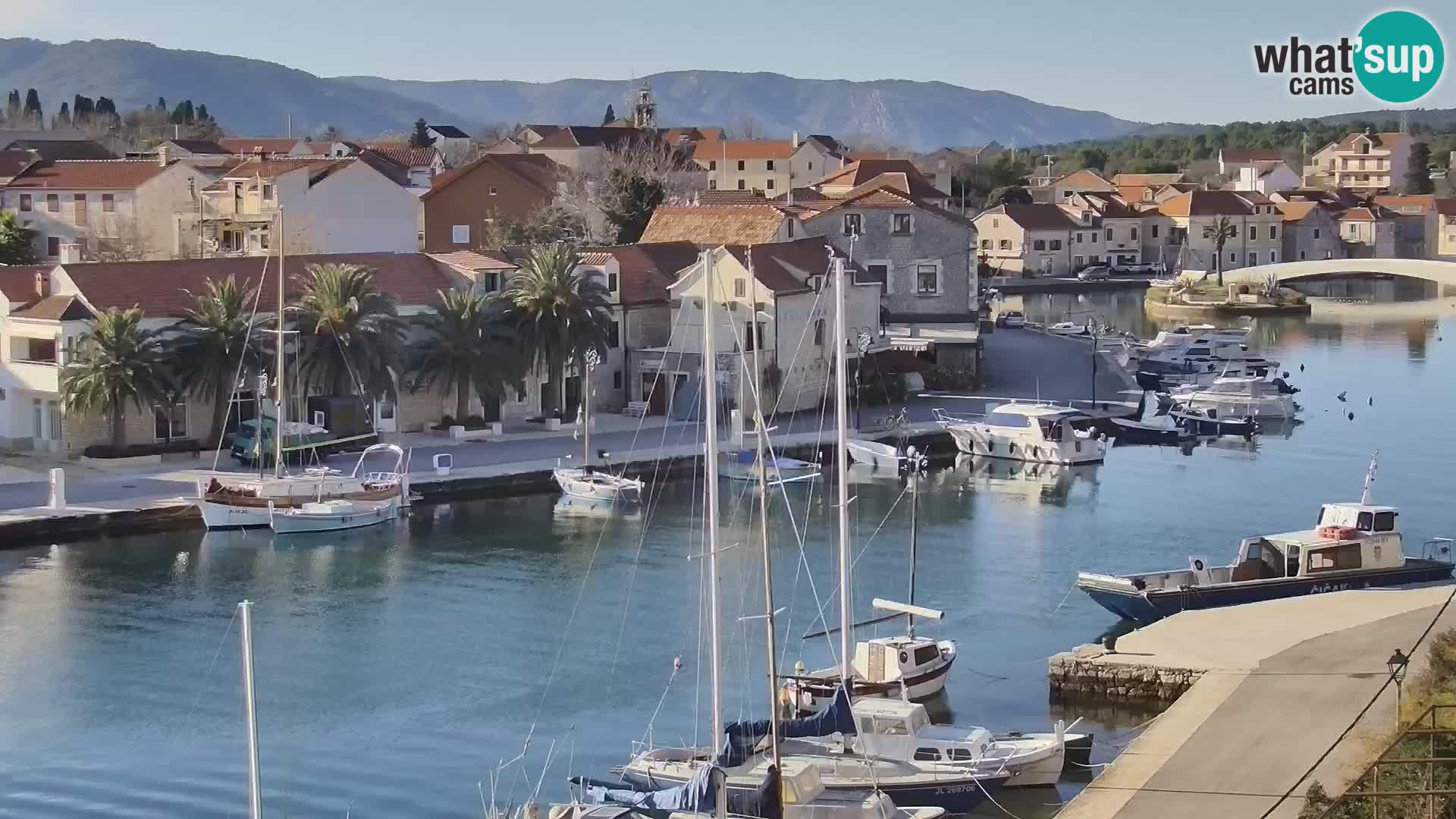 Livecam Vrboska marina | Hvar island | Dalmatia