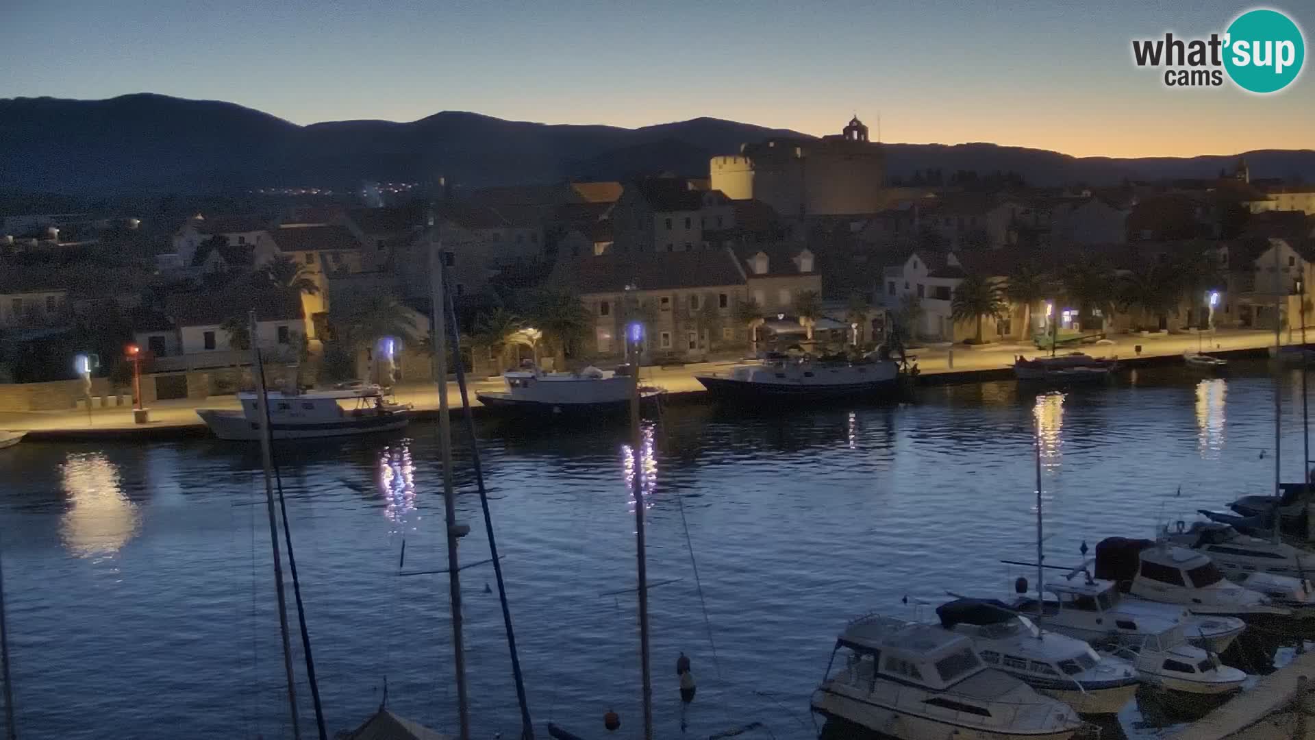 Livecam Vrboska marina | Hvar island | Dalmatia