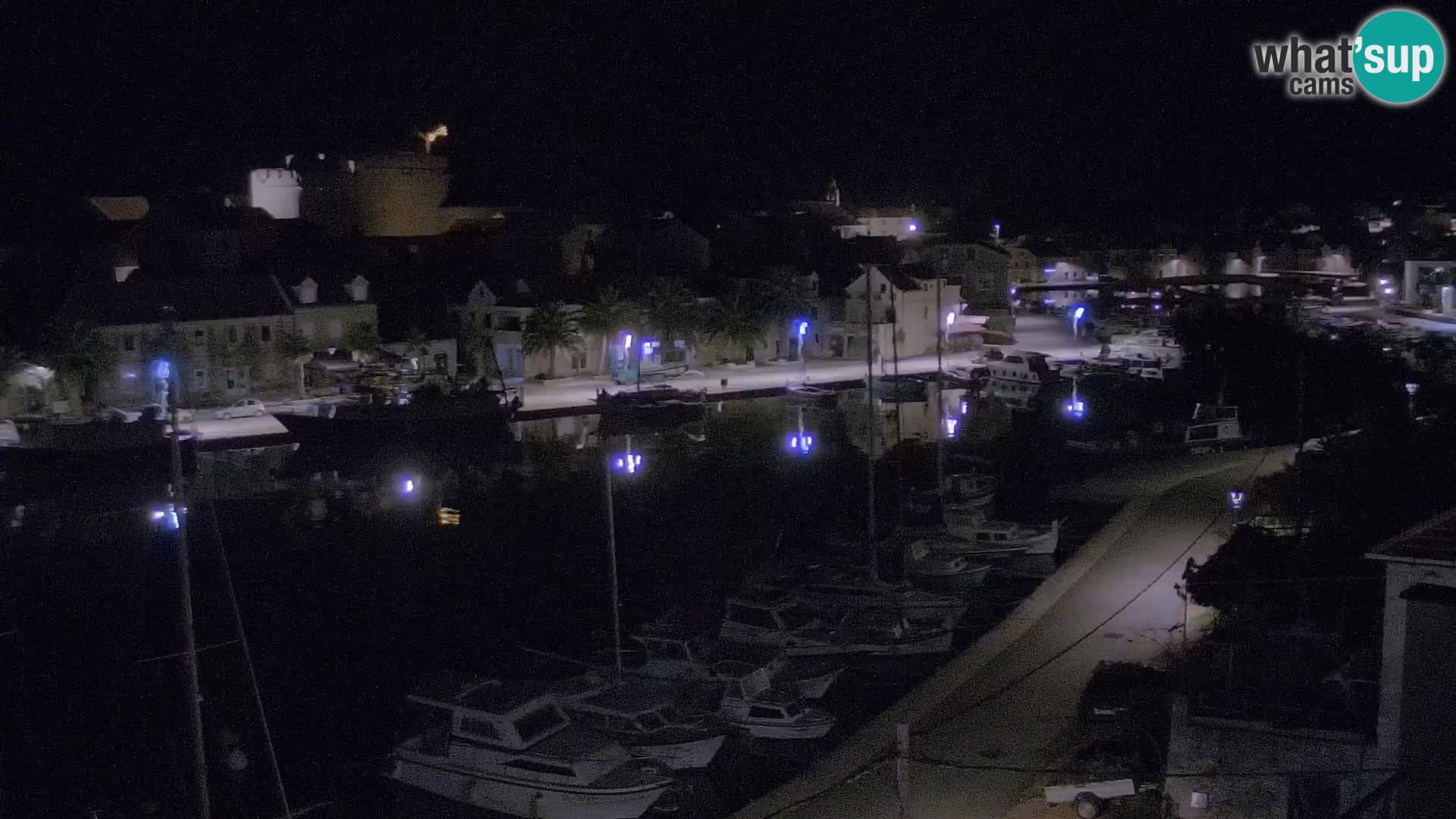 Webcam Vrboska marina | Hvar Insel | Dalmatien