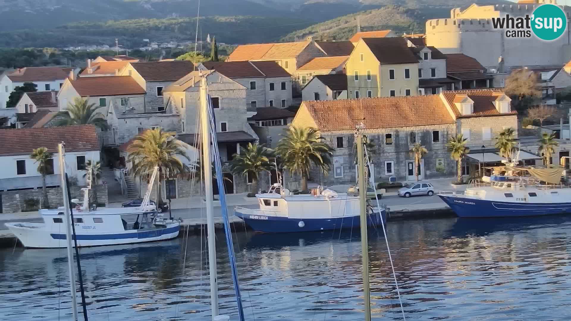 Livecam Vrboska marina | Hvar island | Dalmatia