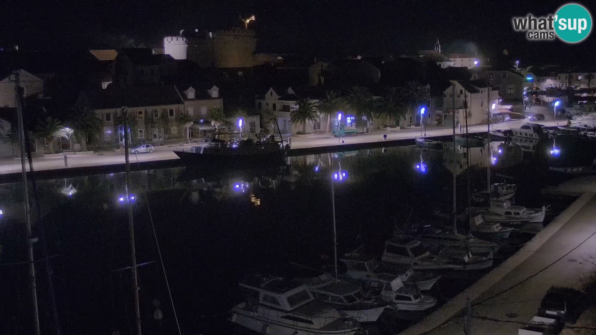 Livecam Vrboska marina | Hvar island | Dalmatia